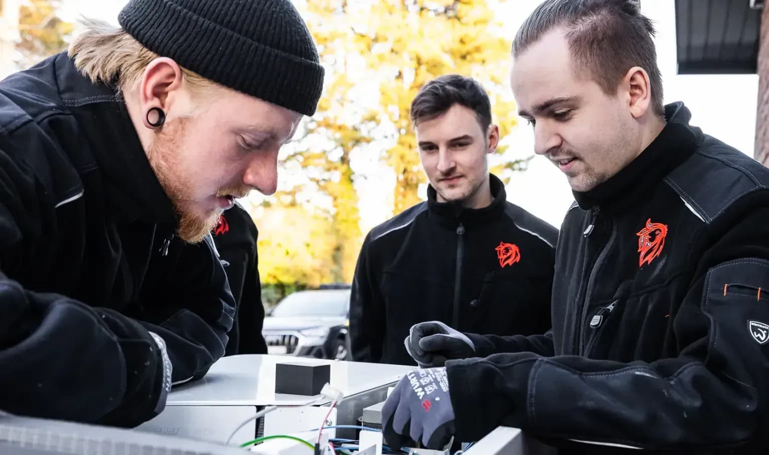 Baustelle Heideweg
